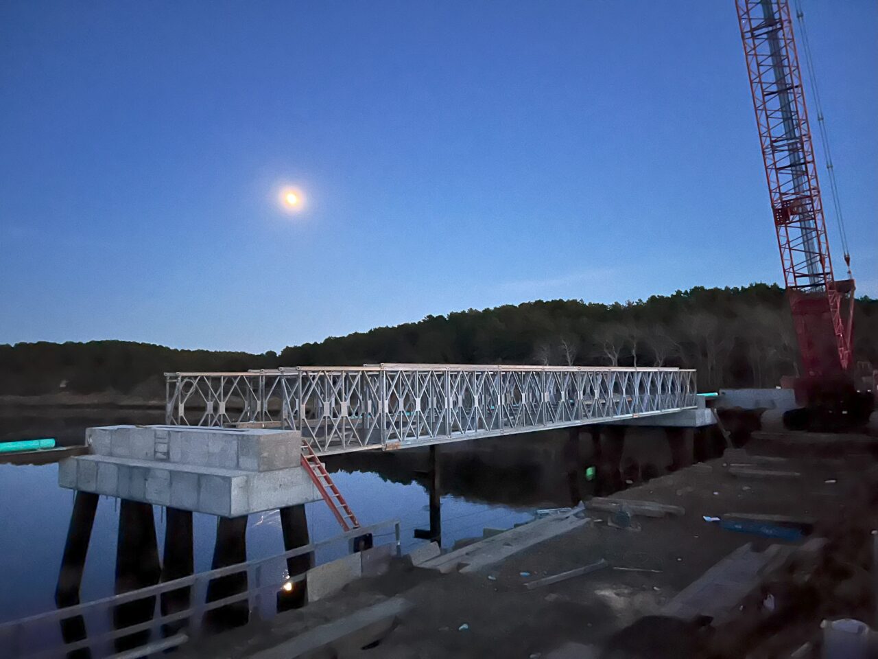 Chequessett Neck Road Bridge Construction Update November 2023